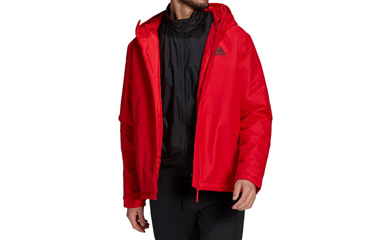 adidas Casual Windproof Padded Jacket Light Scarlet GN3236
