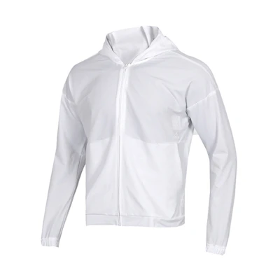 adidas Casual Woven Sports Jacket White DV1101