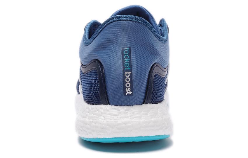 Details for adidas 火箭推進 舒適萬用 耐磨 防滑 低筒 跑步鞋 男款 藍白色