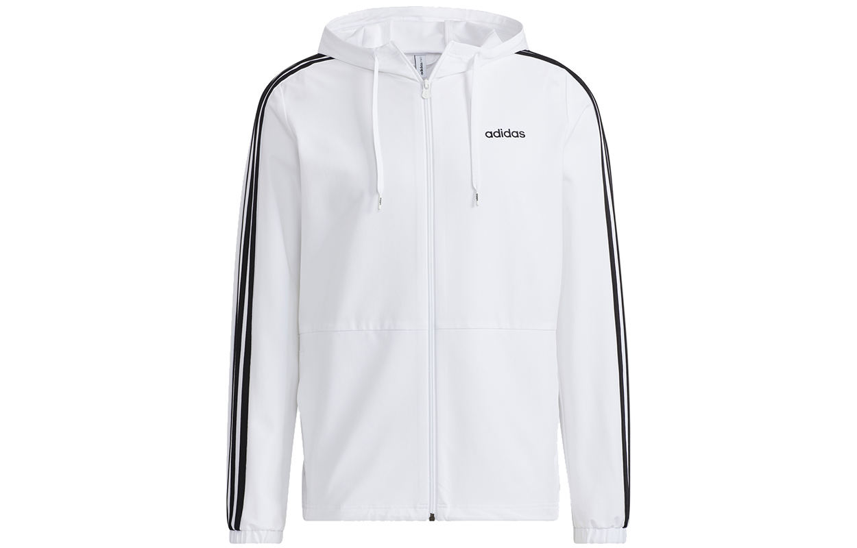 adidas CE 3-Stripes Windbreaker Jacket White H14195