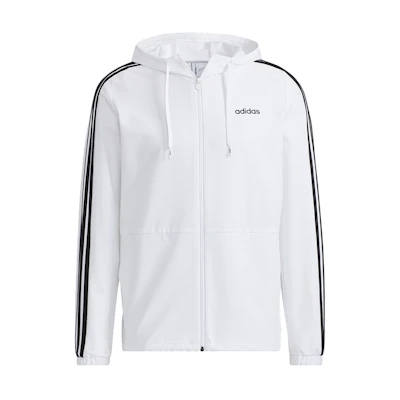 adidas CE 3-Stripes Windbreaker Jacket White H14195