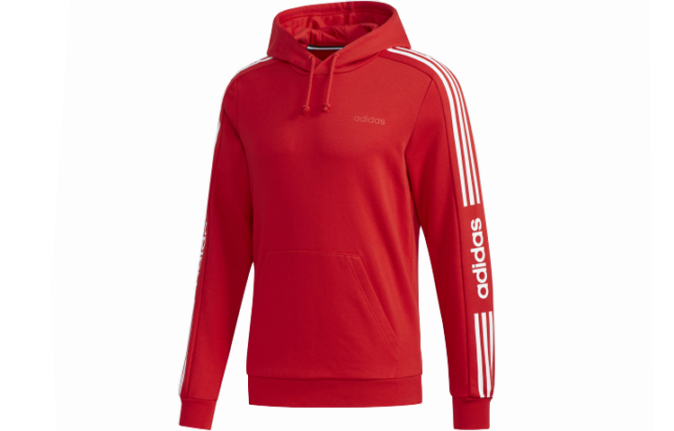 adidas CE 6S Knit Pullover Hoodie Side Stripes Light Scarlet Red FU1070