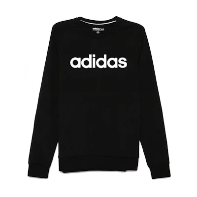 adidas CE SWT Pullover Lettering Long-Sleeve Sweatshirt Black DM4269