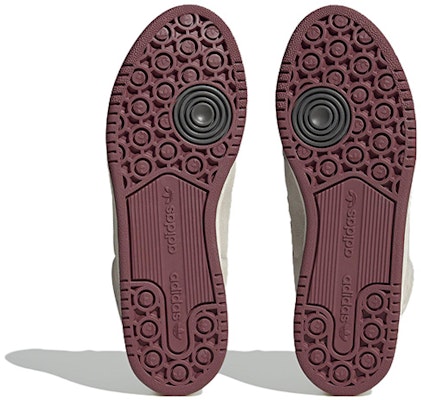 adidas Centennial 85 High 'Putih Burgundy' GY2536 Details for adidas Centennial 85 High 'Putih Burgundy' GY2536