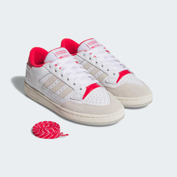 Cheap 阿迪达斯Centennial低帮ADV x Wallstreet x里昂奥林匹克运动鞋白色/粉色 JQ1622
