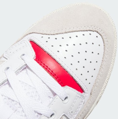 アディダス センテニアル ロー ADV × ウォールストリート × オリンピック・リヨン スニーカー クラウドホワイト/クラウドホワイト/アクティブピンク JQ1622 2