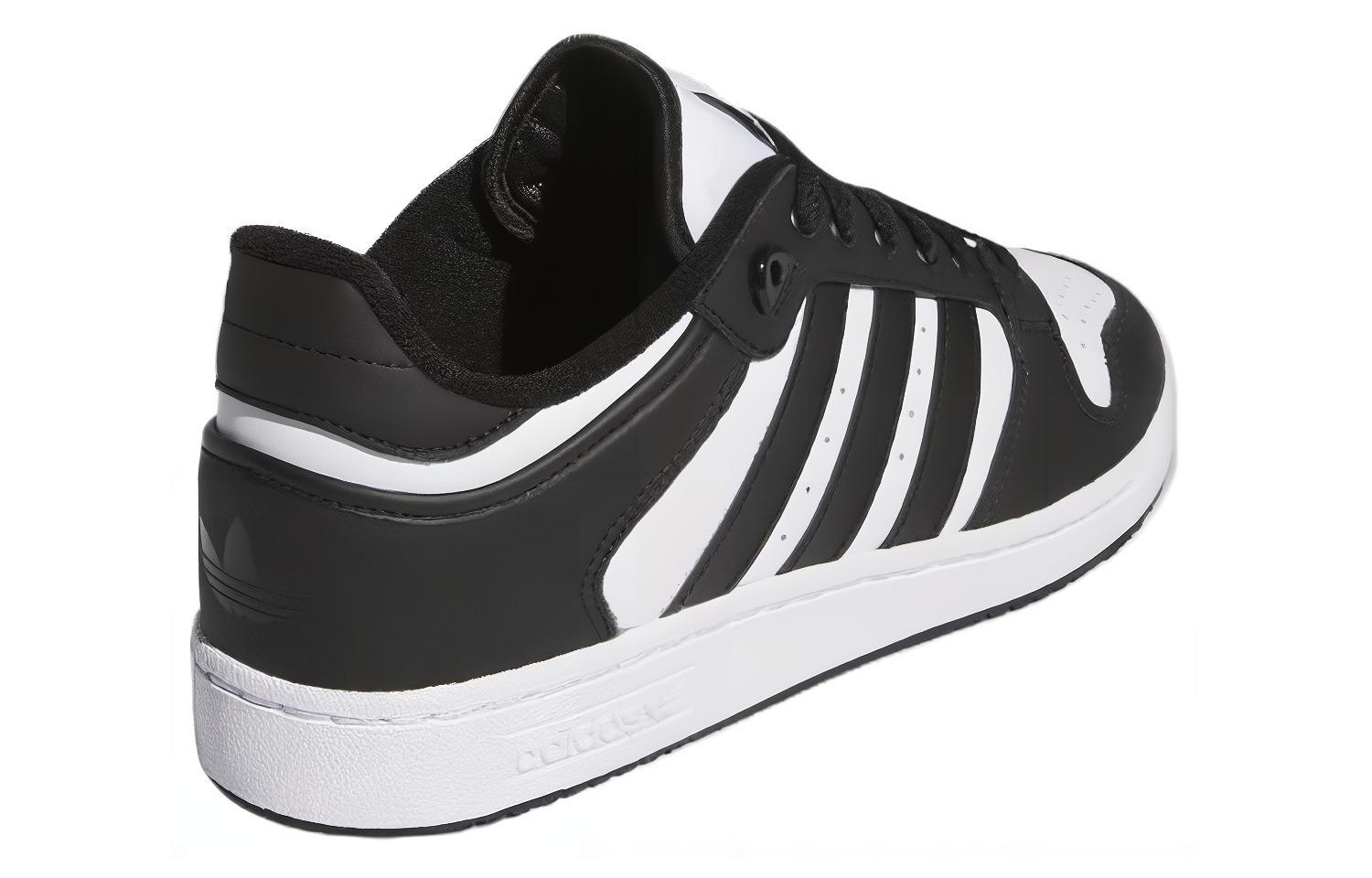 Shop adidas originals Centennial Rm 舒適百搭 減震耐磨 低筒 板鞋 男女同款 黑白