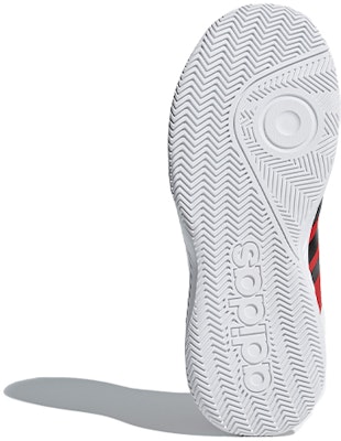 adidas CF Ilation 2.0 Mid 'Red Black' DA9858 Details for adidas CF Ilation 2.0 Mid 'Red Black' DA9858