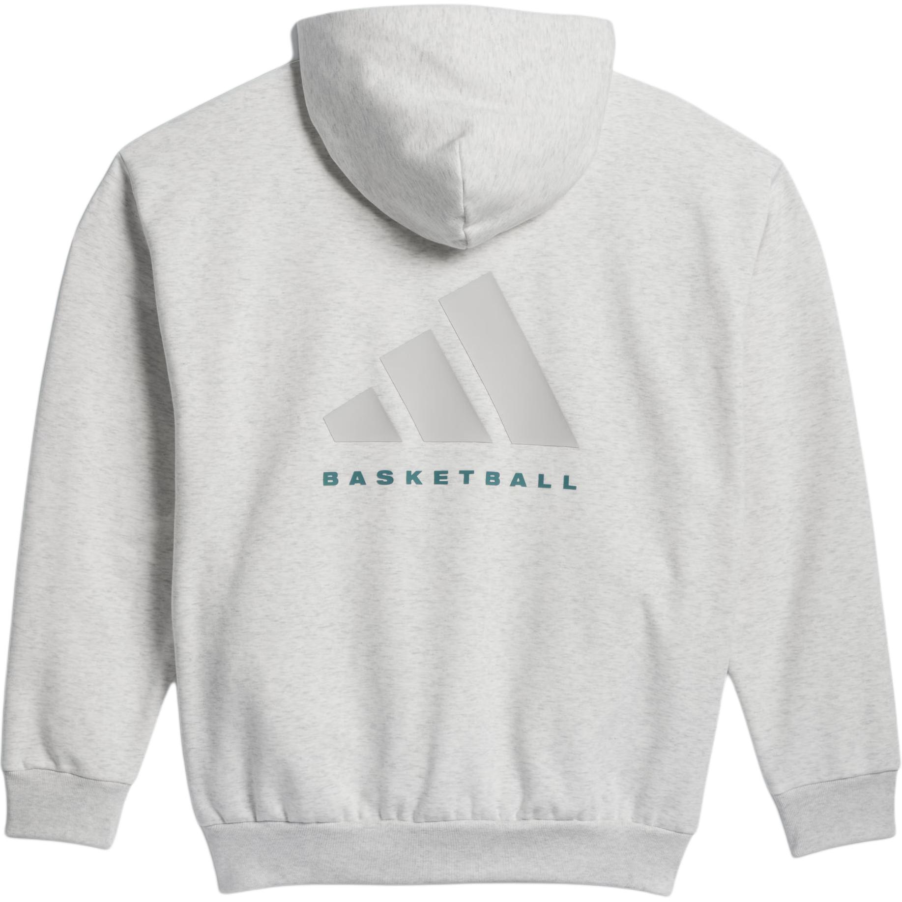 adidas Chapter 03 Basketball Hoodie 2024 Light Grey Unisex Sportswear IZ4912