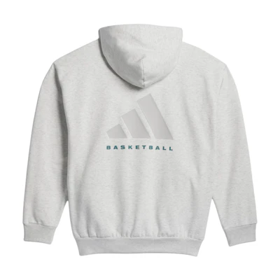 adidas Chapter 03 Basketball Hoodie 2024 Light Grey Unisex Sportswear IZ4912