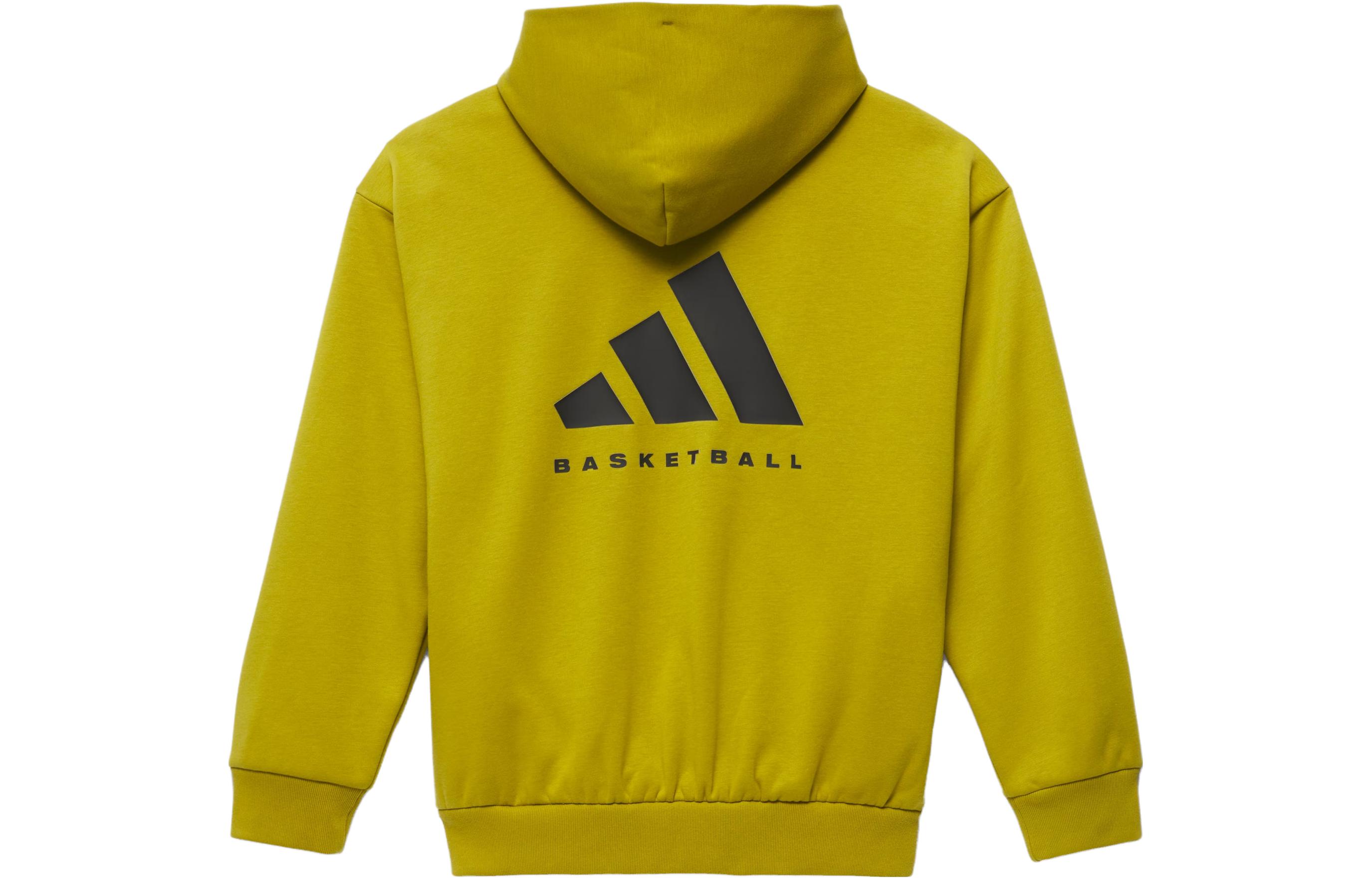 adidas Chapter 03 Knit Hoodie Olive Green Unisex with Logo Letter Print IN4242