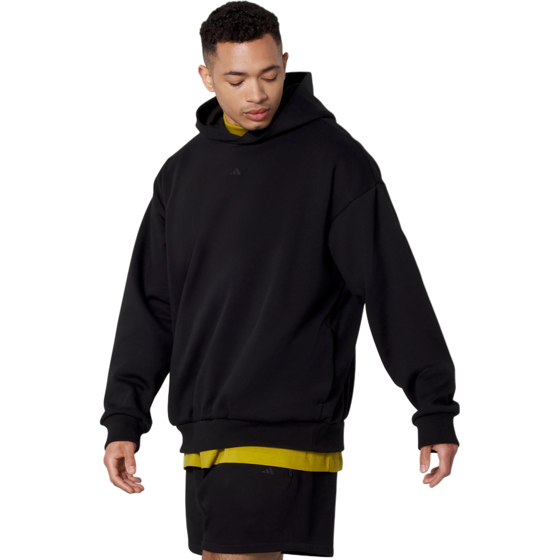 Shop adidas Chapter 03 Logo Graphic Knit Sweater Unisex - Hitam IN4243