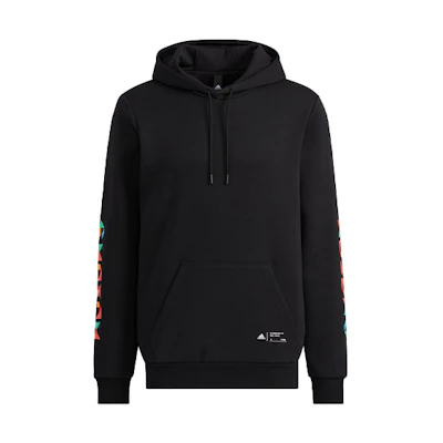 adidas China Logo Hoodie Pullover Sweatshirt Black HG4876