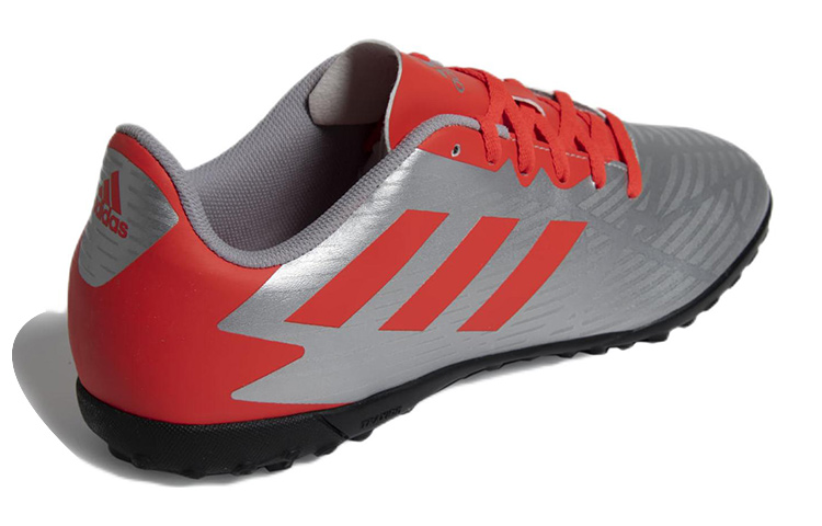 Shop adidas Artilheira 5 防滑耐磨輕便 人造草坪五人制足球鞋 男女同款 銀紅