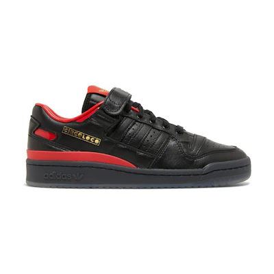 adidas Circoloco Forum Low 'Core Black/Core Black/Vivid Red'