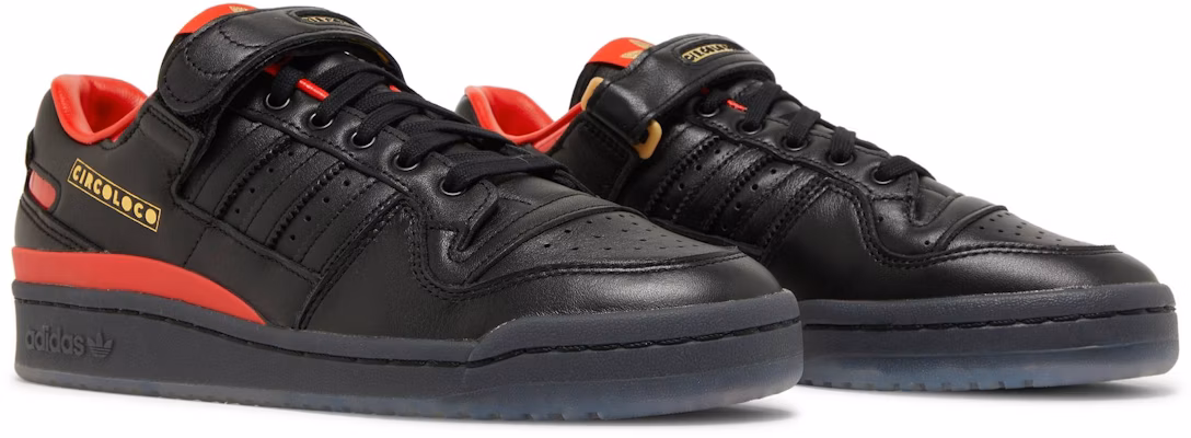 adidas Circoloco Forum Low 'Core Black/Core Black/Vivid Red' HQ3618 Cheap adidas Circoloco Forum Low 'Core Black/Core Black/Vivid Red' HQ3618