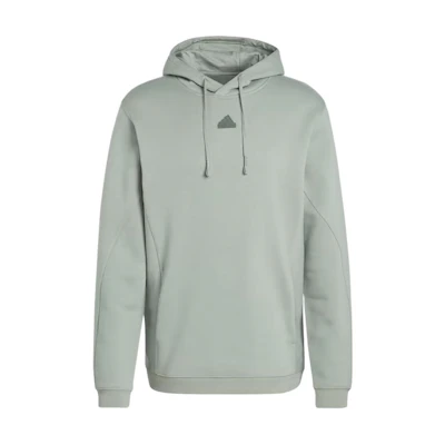 adidas City Escape Hoodie Silver Green Casual Sports Pullover IC9743