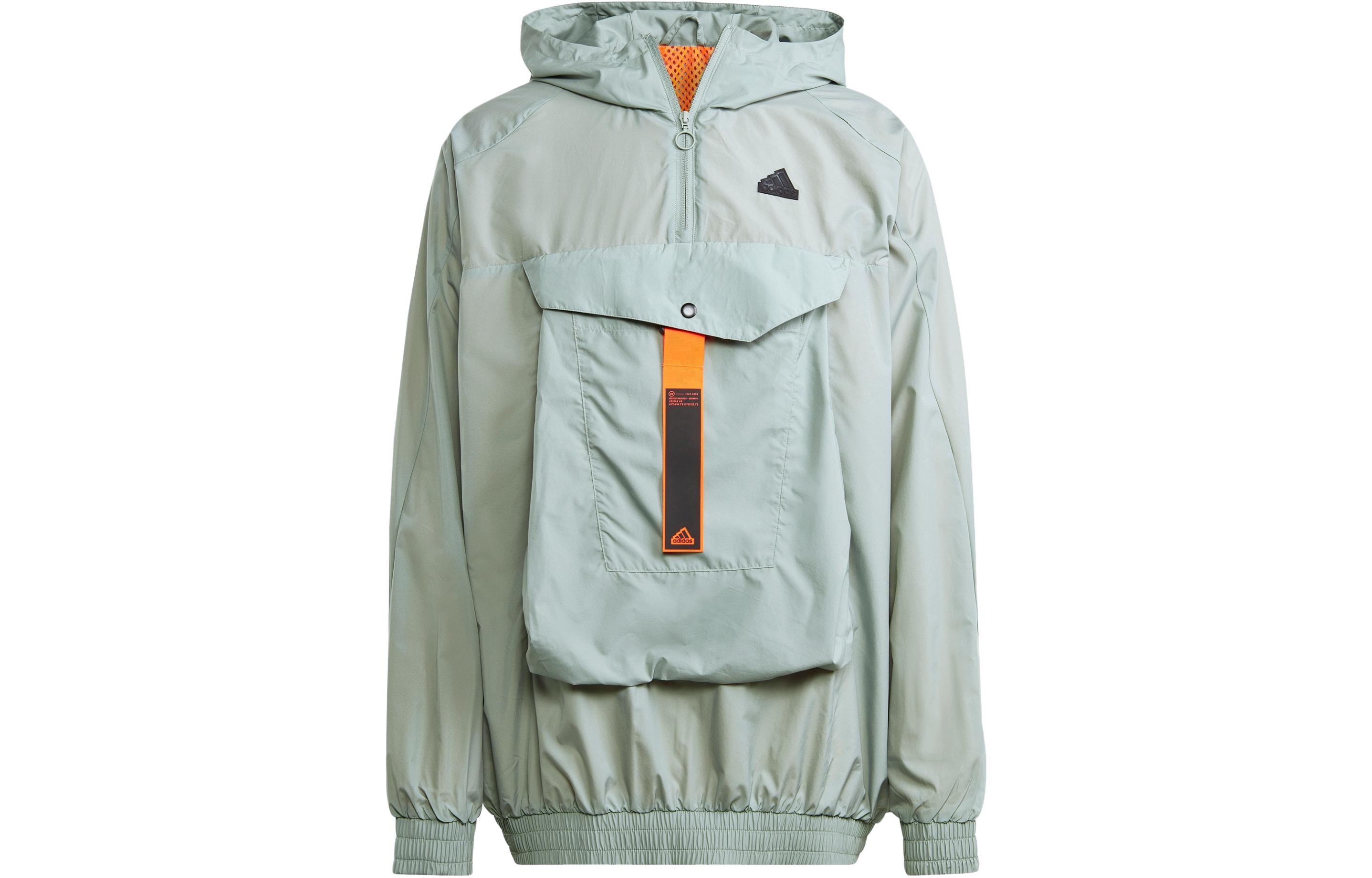 Buy adidas CITY ESCAPE Premium Logo Casual Jacket Silver Gray Green - IC3725