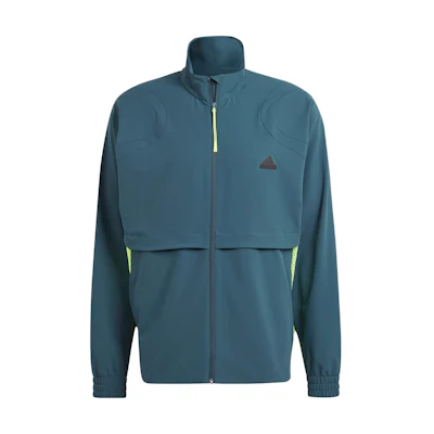 adidas City Escape Retro Logo Patch Jacket Night Navy Sportswear IJ6082