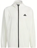 adidas City Escape White Woven Hooded Jacket Casual Sportswear IT3942 adidas City Escape White Woven Hooded Jacket Casual Sportswear IT3942