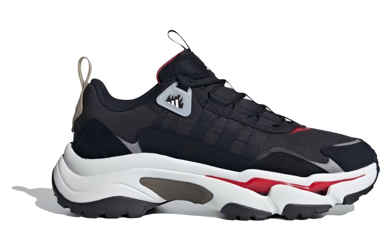 Order adidas 舒適 耐磨透氣 低筒 跑鞋 男女款 黑色