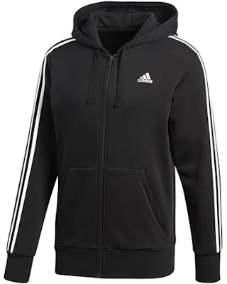 adidas 經典三條紋復古大學風連帽外套 - 黑色 S98786 Buy adidas 經典三條紋復古大學風連帽外套 - 黑色 S98786