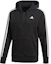 Order adidas 經典三條紋復古大學風連帽外套 - 黑色 S98786