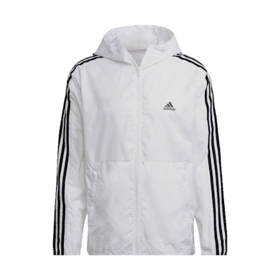 adidas Classic 3-Stripes Windbreaker Jacket White - Spring/Summer/Fall GQ0602