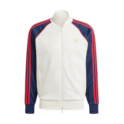 adidas Classic Colorblock Zip-Up SST Jacket Soft Warm - Cloud White IY9859