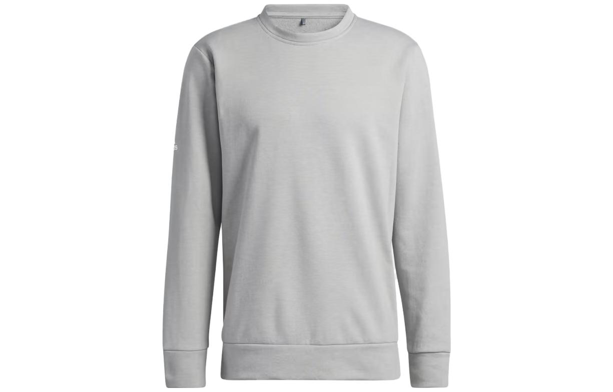 adidas Classic Crewneck Sweatshirt Grey Heather Lilac Casual Wear HB5032