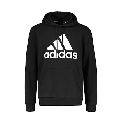 adidas Classic Logo Hoodie Pullover Black International Edition DQ1461