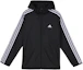 Buy 阿迪达斯经典三条纹防风夹克黑色 - 秋季款 GQ0600