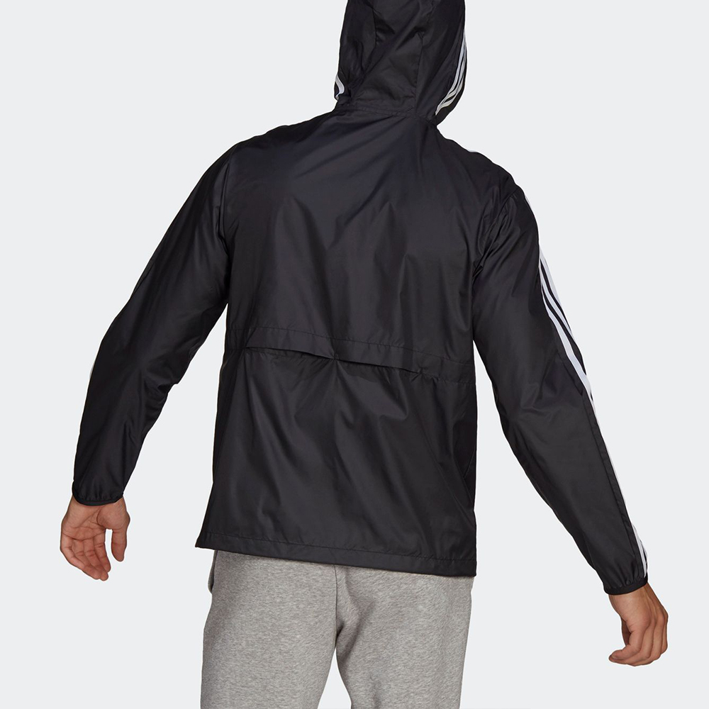 Purchase 阿迪达斯经典三条纹防风夹克黑色 - 秋季款 GQ0600