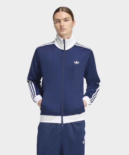 adidas Classic Track Top - Night Indigo/White KE3526