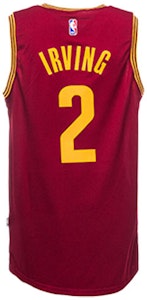아디다스 클리블랜드 캐벌리어스 카이리 어빙 #2 레드 농구 저지 A45821 Lookbook 아디다스 클리블랜드 캐벌리어스 카이리 어빙 #2 레드 농구 저지 A45821