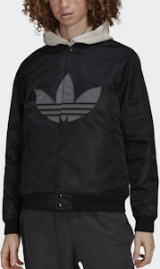 adidas Clgt Jaket Hitam Logo Besar Gaya Baseball Outerwear. HP0430 Lookbook adidas Clgt Jaket Hitam Logo Besar Gaya Baseball Outerwear. HP0430