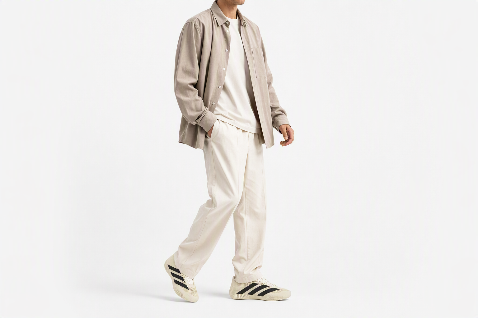 Order adidas Climacool 綁帶鞋 乳白/乳白/核心黑 KJ8968