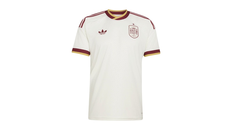 adidas Climacool Spain National Team Slim Logo Striped Soccer Jersey (Asia Size) JN4397