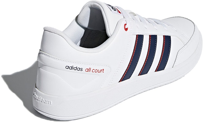 adidas Cloudfoam All Court 'Putih Hitam Merah' DB0306 Shop adidas Cloudfoam All Court 'Putih Hitam Merah' DB0306