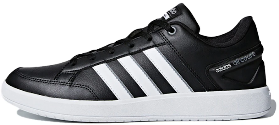 adidas Cloudfoam All Court 低幫板鞋 男女同款 黑白 Buy adidas Cloudfoam All Court 低幫板鞋 男女同款 黑白