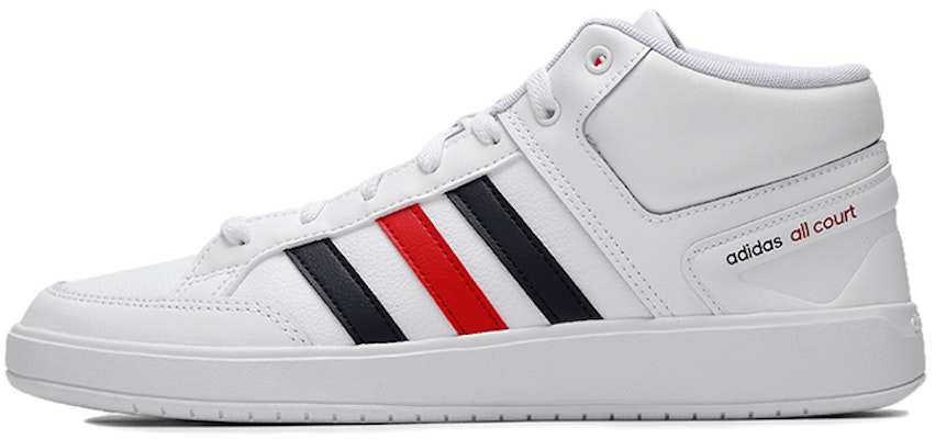 adidas All Court Mid Shoes Black//Red 'White' H02982 Buy adidas All Court Mid Shoes Black//Red 'White' H02982