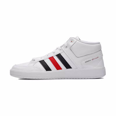 adidas All Court Mid Shoes Black//Red 'White'