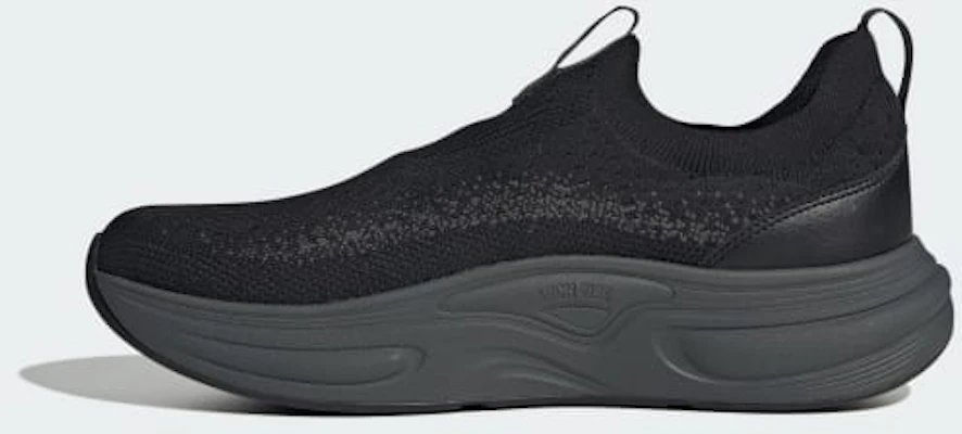 adidas Cloudfoam Cushion Sock Shoes Core Black/Carbon/Grey Six HP3454 Details for adidas Cloudfoam Cushion Sock Shoes Core Black/Carbon/Grey Six HP3454