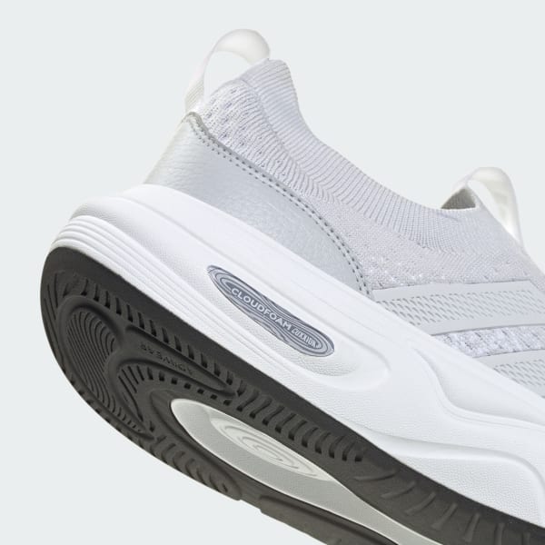 Cheap adidas Cloudfoam Cushion Kasut Stokin Kelabu Solid/Cerah/Putih Awan HP3455