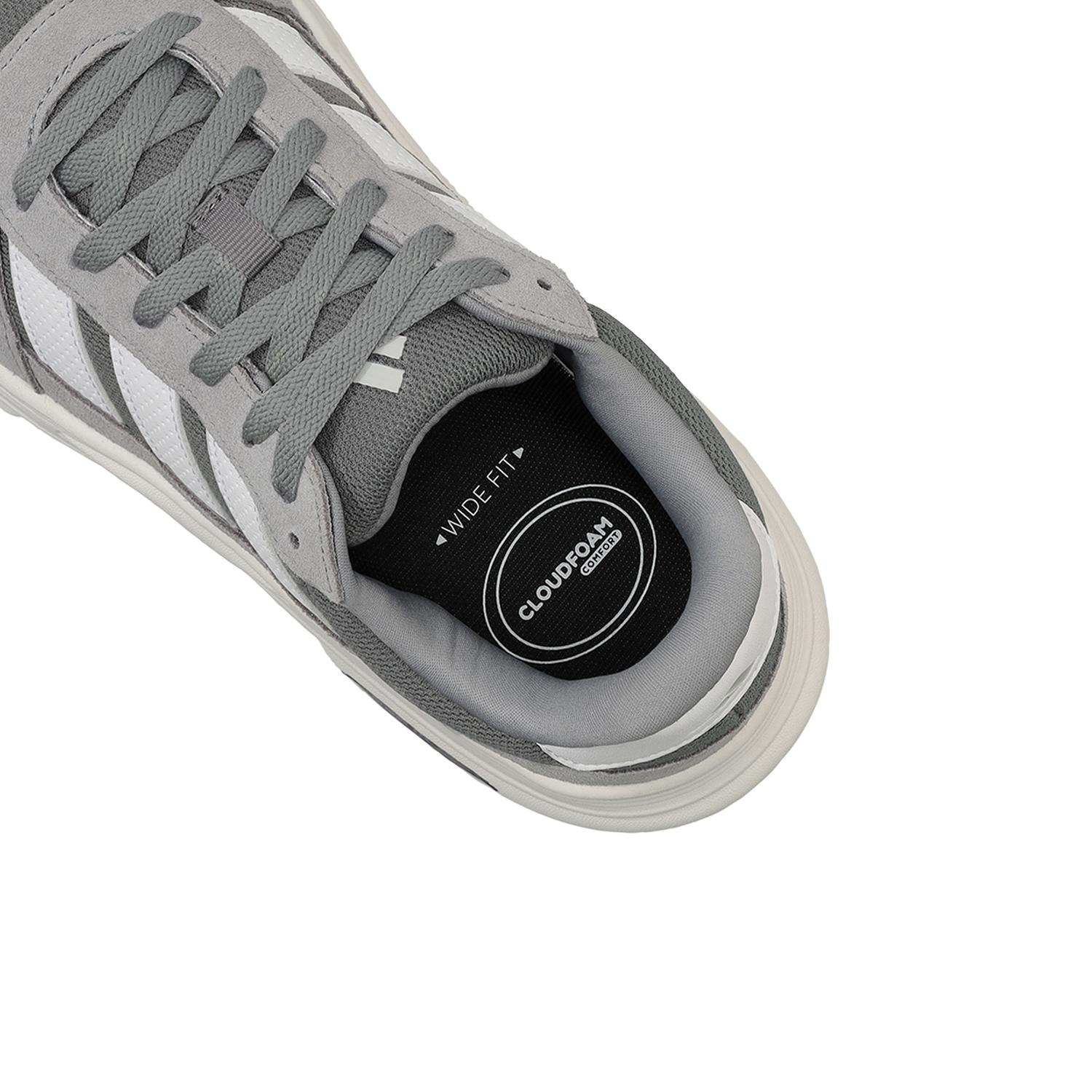 Sizing adidas Cloudfoam Cushion 寬版 *灰色/FTWR/灰色 KJ4265
