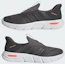 Sizing adidas Cloudfoam Flex Lounge Rapidfit 灰炭灰/碳灰/米白 KK3488