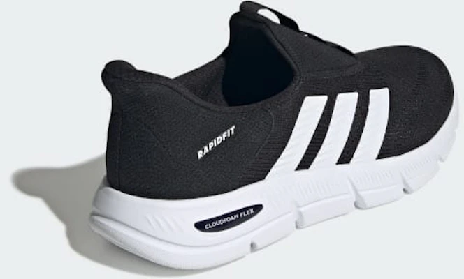 阿迪达斯Cloudfoam Flex Lounge Rapidfit 黑白黑配色 HQ2568 Purchase 阿迪达斯Cloudfoam Flex Lounge Rapidfit 黑白黑配色 HQ2568