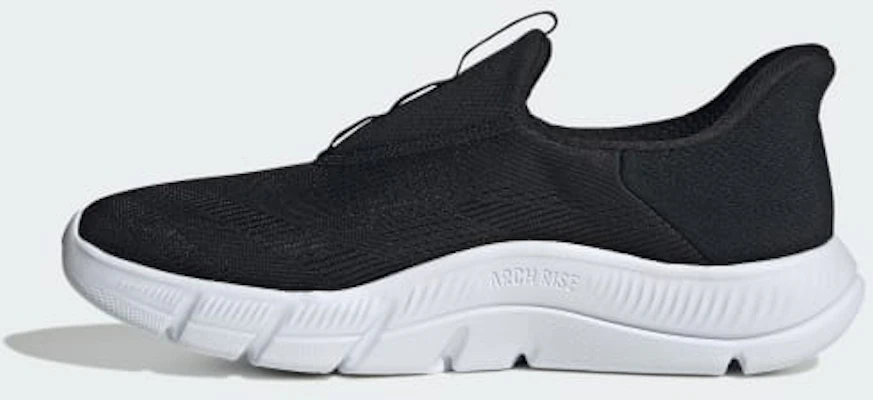 阿迪达斯Cloudfoam Flex Lounge Rapidfit 黑白黑配色 HQ2568 Details for 阿迪达斯Cloudfoam Flex Lounge Rapidfit 黑白黑配色 HQ2568