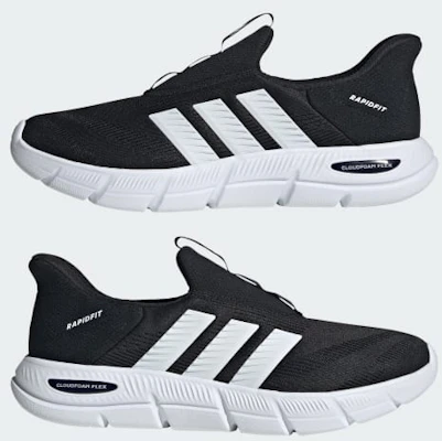 阿迪达斯Cloudfoam Flex Lounge Rapidfit 黑白黑配色 HQ2568 Sizing 阿迪达斯Cloudfoam Flex Lounge Rapidfit 黑白黑配色 HQ2568