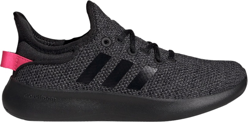 Adidas cloudfoam black pink Clearance